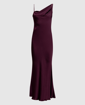 Twinset Бордова сукня максі 252TP2360