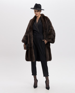 Brunello Cucinelli Серый комбинезон из шерсти с люрексом M0W07FY399