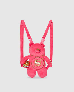 Sprayground Дитячий рожевий рюкзак-міні SORBET STUNNA 2 BEAR CUB 910B6452NSZ