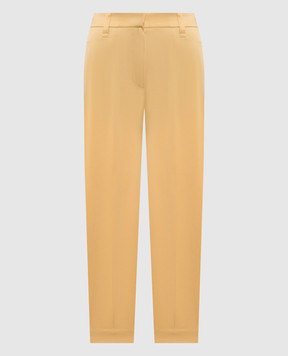 Brunello Cucinelli Желтые штаны M0H38P6255