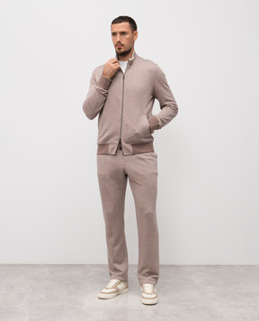 CAPOBIANCO Коричневий костюм з логотипом 19M457CM0019M707CM00