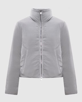 Woolrich Сіра пухова куртка CCFWWOU2097FRUT5185