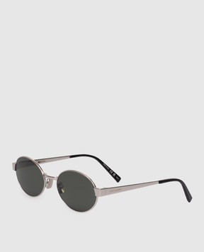 Saint Laurent Сріблясті сонцезахисні окуляри 779851Y9902