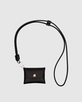 Tom Ford Черный кожаный чехол для Airpods Y0390LCL158S