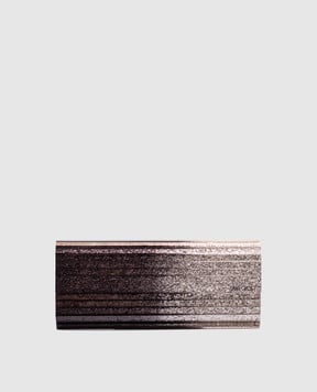 Jimmy Choo Клатч Sweetie с глитером с гравировкой логотипа SWEETIEDGA