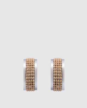 Peserico Серьги с цепочкой мониль S35458C0CC484