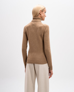 Loro Piana Бежевый свитер из кашемира FAM9052