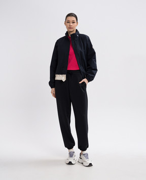 Moncler Синяя пуховая куртка Janze K10931A000095986I