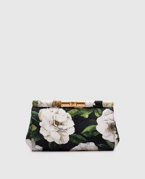 Dolce&Gabbana Черный клатч Marlene в принт BB7620A9C02