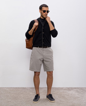 Brunello Cucinelli Серые шорты M252DU0010