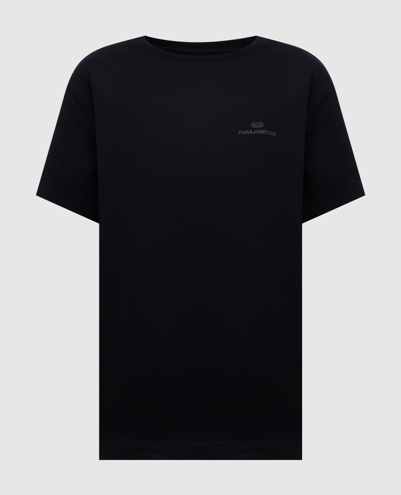 

Черная футболка с логотипом, Черный, Футболки