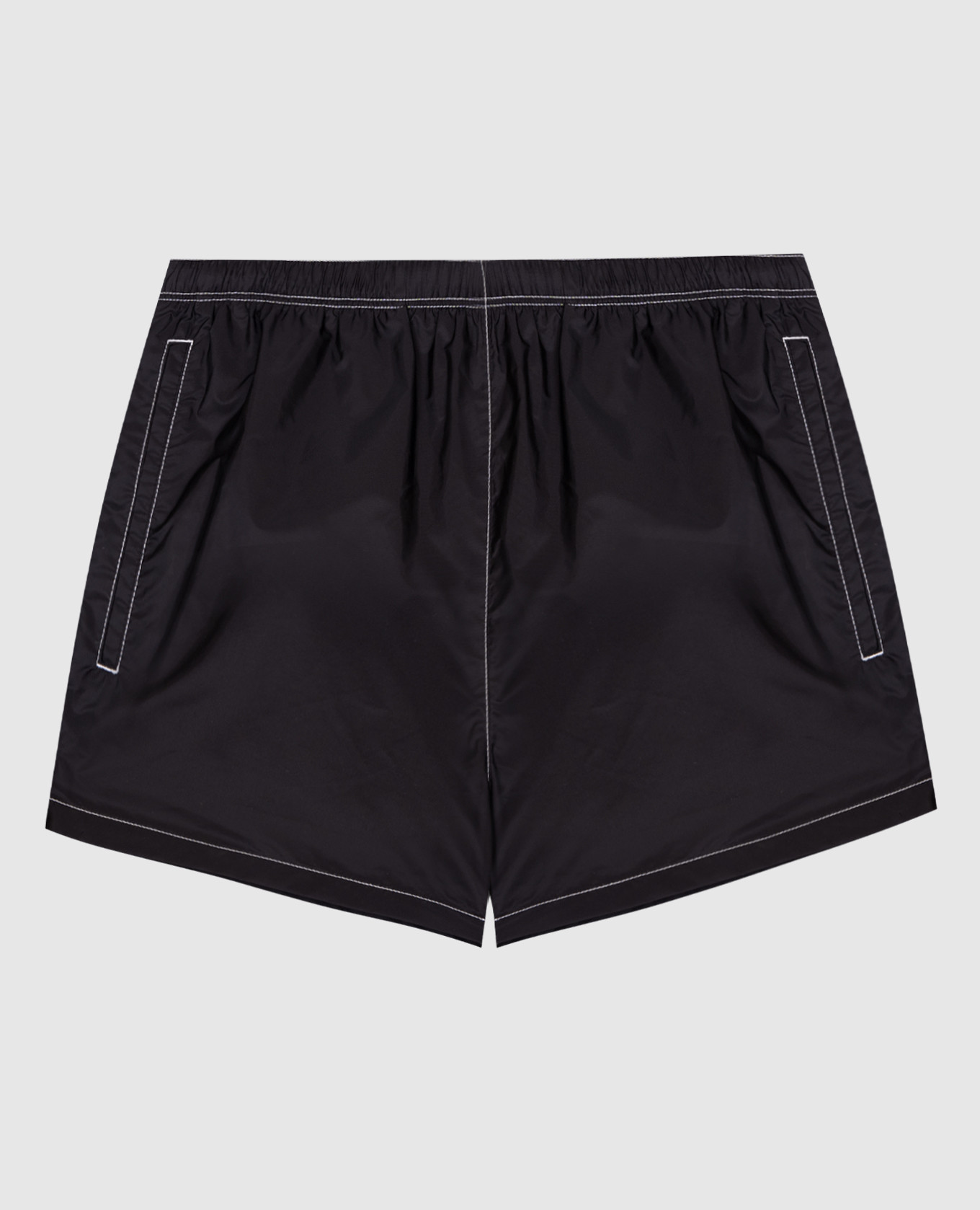 

Черные шорты для плавания с логотипом, Черный, Плавательные шорты