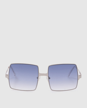 Materiel Сріблясті сонцезахисні окуляри з градієнтом з логотипом MSS24SN06