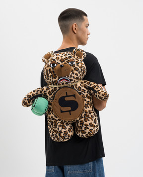 Sprayground Дитячий коричневий рюкзак CLAWED UP MONEYBEAR 910B7282NSZ