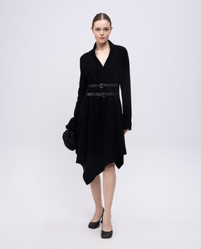 PROENZA SCHOULER Чорна сукня Reinhardt з вовною та кашеміром R2527236KY350