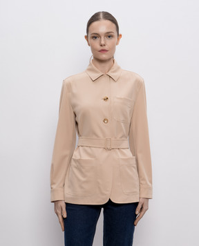 Max Mara Бежевий жакет PULVINO з вовни PULVINO
