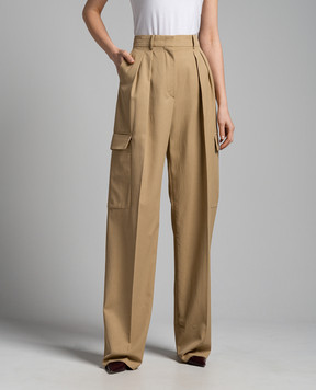 Max Mara Sportmax Бежевые штаны-карго JACOPO JACOPO