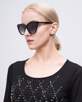 Twinset Черные очки с логотипом 999TZ5065