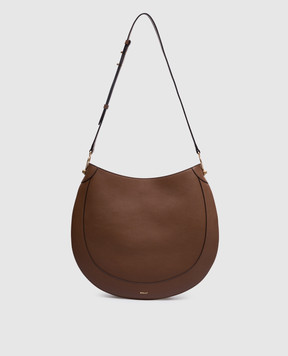 Bally Коричнева шкіряна сумка Lune WAS030VT769
