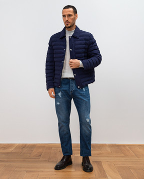 Brunello Cucinelli Сірий джемпер з кашеміру та шовку M23805104