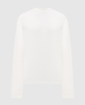 Balmain Білий джемепр PB Labyrinth FH1KF096KI63