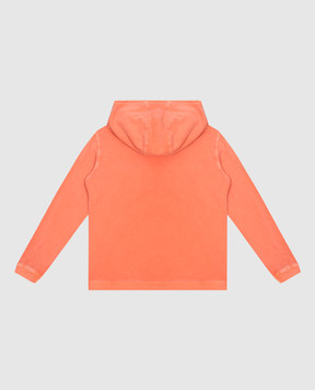 Woolrich Детское оранжевое худи с принтом логотипа CFWKSW0194MRUT3723