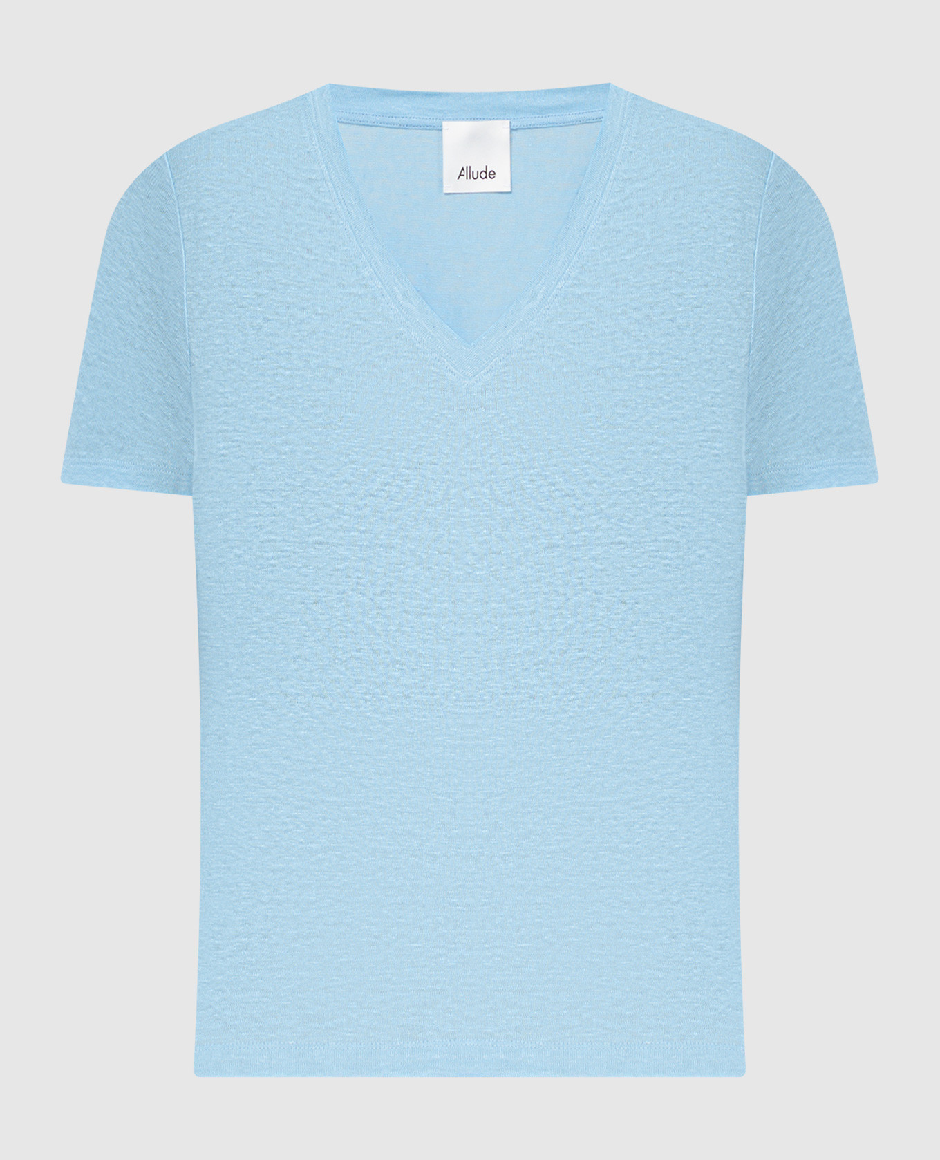 Blue linen T-shirt