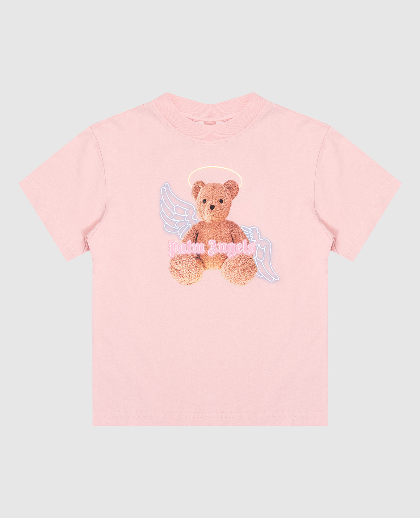 

Детская розовая футболка Bear Angel, Розовый, Футболки