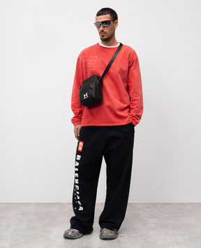 Balenciaga Черные спортивные штаны Unity 740028TSVB2