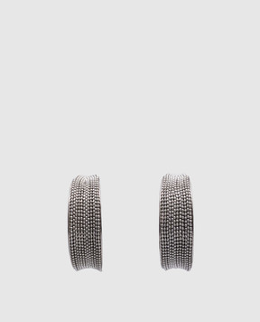 Peserico Серебряные серьги-конго Gilda E35434C0CC371