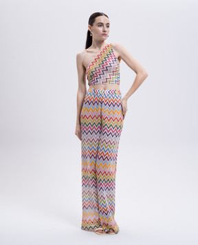 Missoni Топ на одне плече у візерунок з люрексом MC25SK01BR012R
