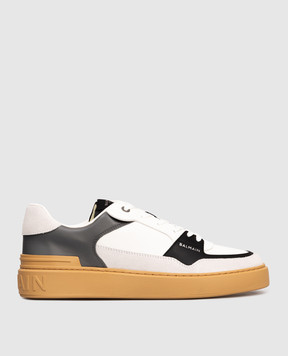 Balmain Кожаные кроссовки B-Court Flip FM1VI349LCOP