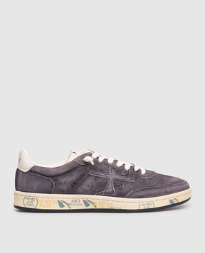 Premiata Серые замшевые кроссовки BSKT CLAY BSKTCLAY