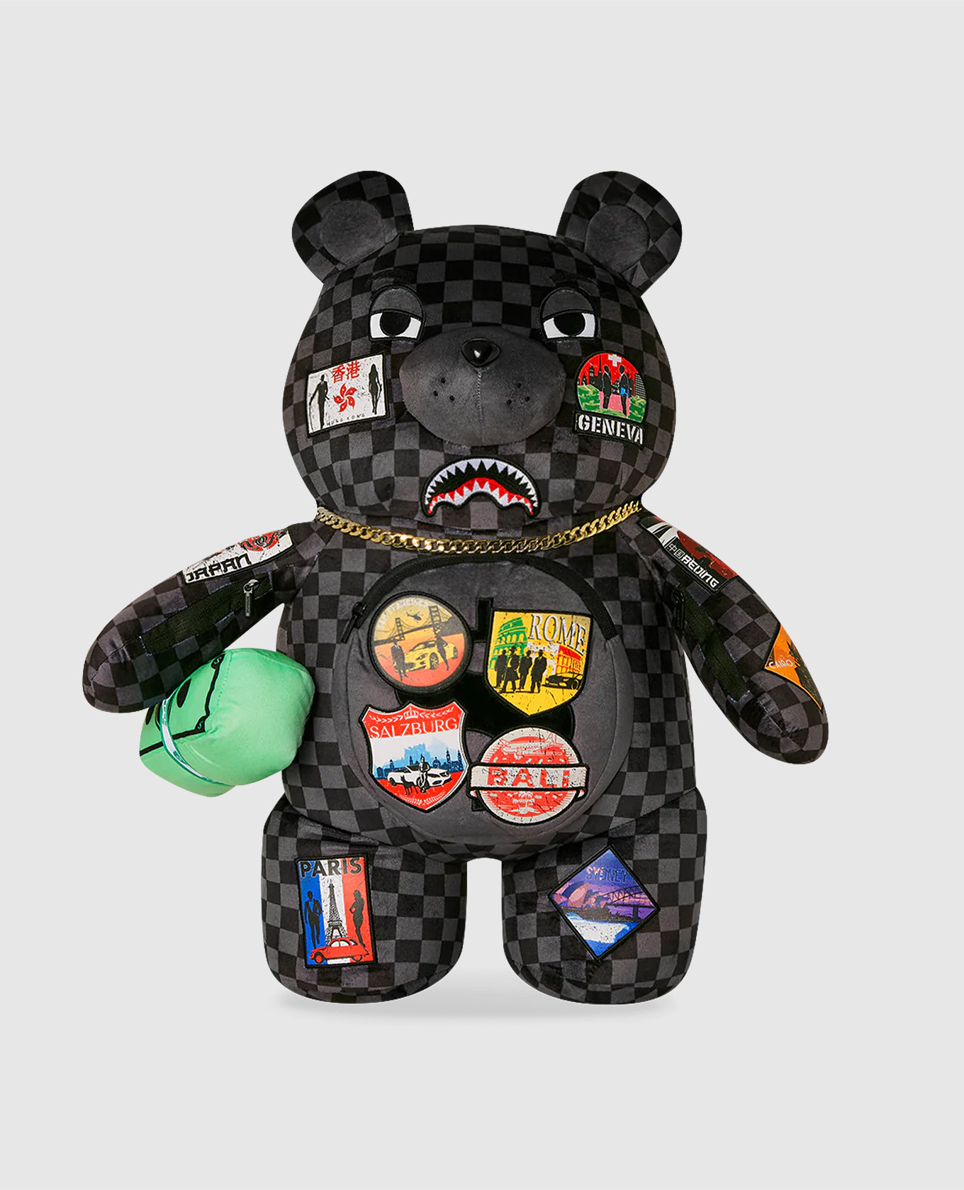 

Детский серый рюкзак GLOBAL MOGUL MONEYBEAR, Рюкзаки