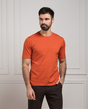 Cashmere&Whiskey Помаранчева футболка TS645B2360714D
