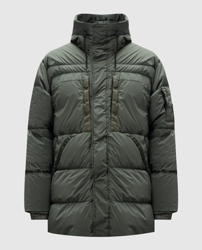 C.P. Company Зелений пуховик Nycra-R MOW173A005864G