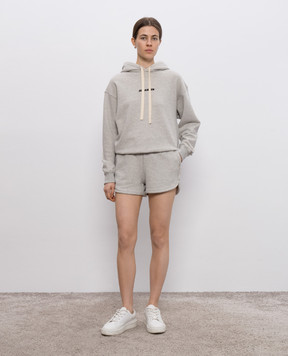 Jil Sander Серые меланжевые шорты J40MU0118J20010