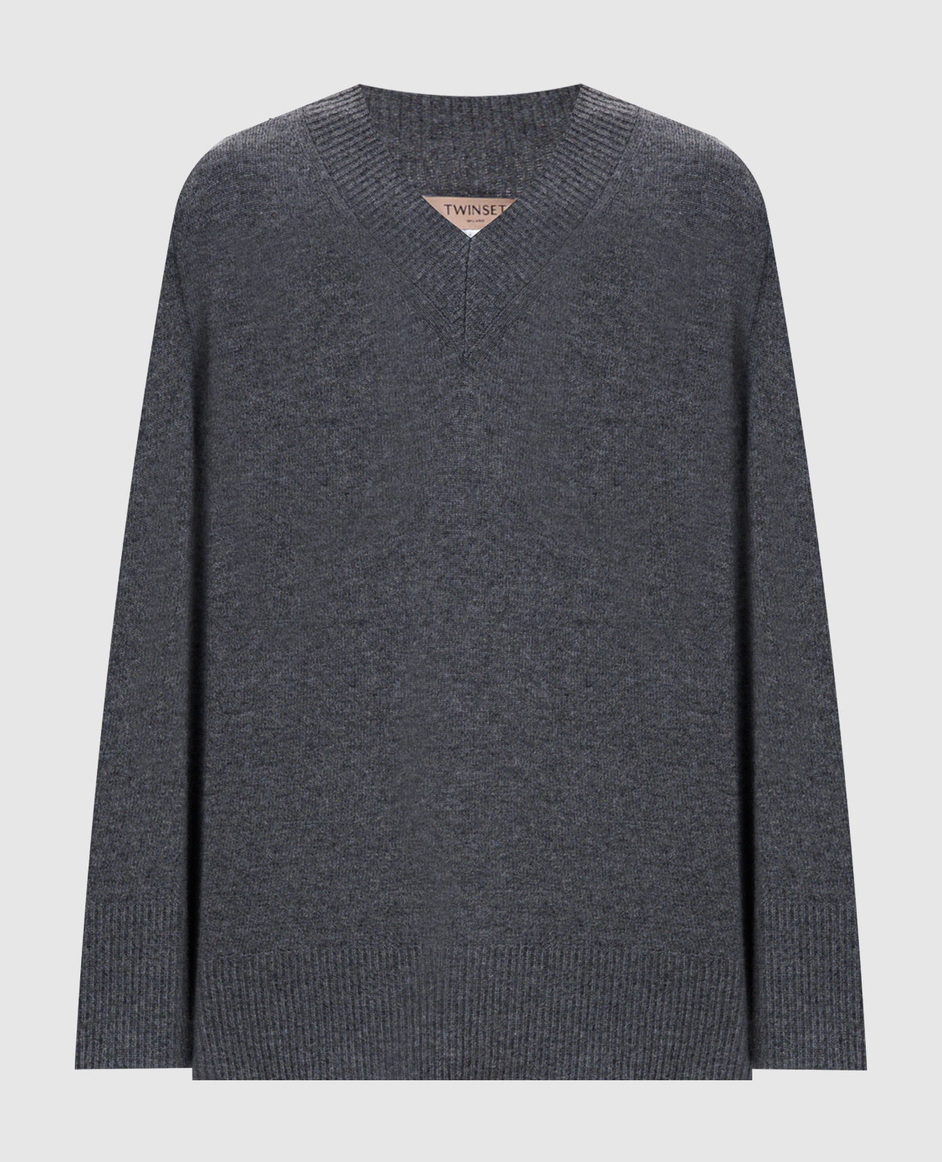 

Серый пуловер из шерсти и кашемира, Пуловеры