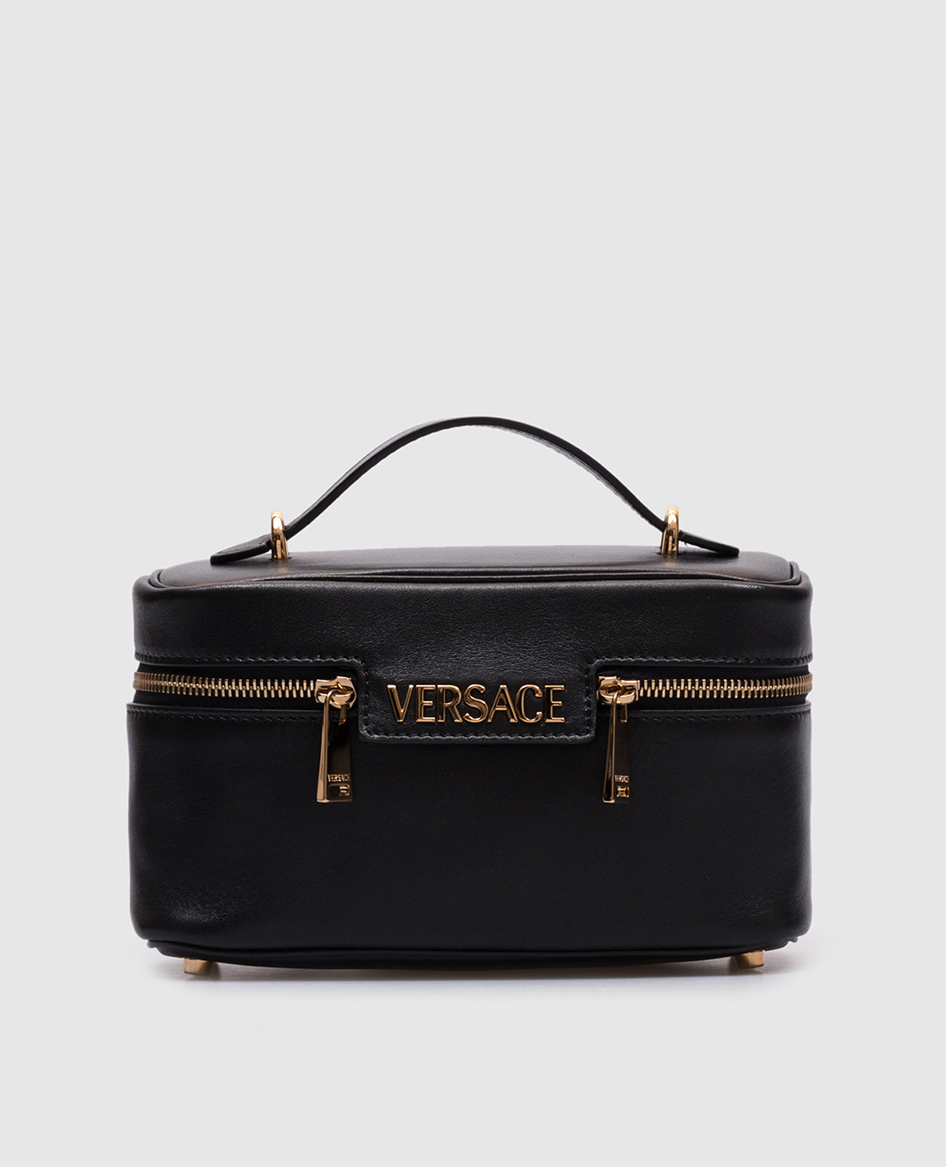 

Черная кожаная сумка Tag Vanity, Черный, Сумки через плечо