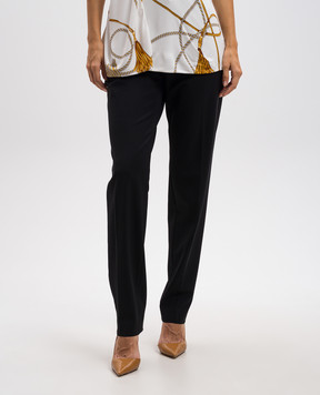 Lanvin Черные брюки с шерстью RWTR501T3633