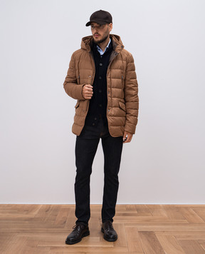 MooRER Синие джисы PAVEL с логотипом PAVEL04DARKDENIM