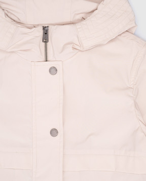 Woolrich Дитячий бежевий плащ у стилі Urban Touch CFWKOU0444FRUT3128
