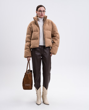 Dondup Белый жилет из шерсти и кашемира DT398M00988D002