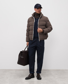 Brunello Cucinelli Синій светр M29203535