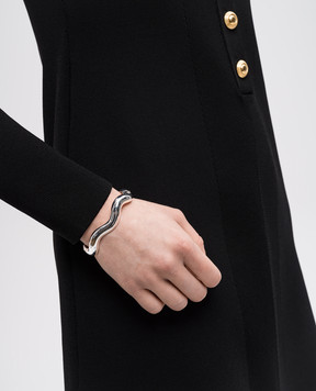 Jenny Bird серебристый браслет Bangle OLAJB2067