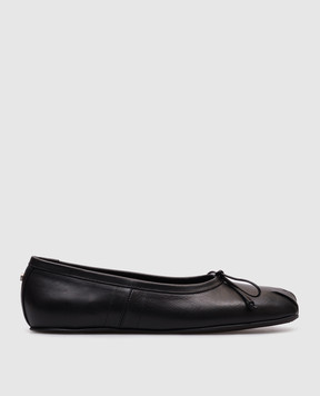Ann Demeulemeester Черные кожаные балетки Violette B0012933LT163
