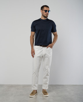 Canali Синя футболка MJ00002T0356