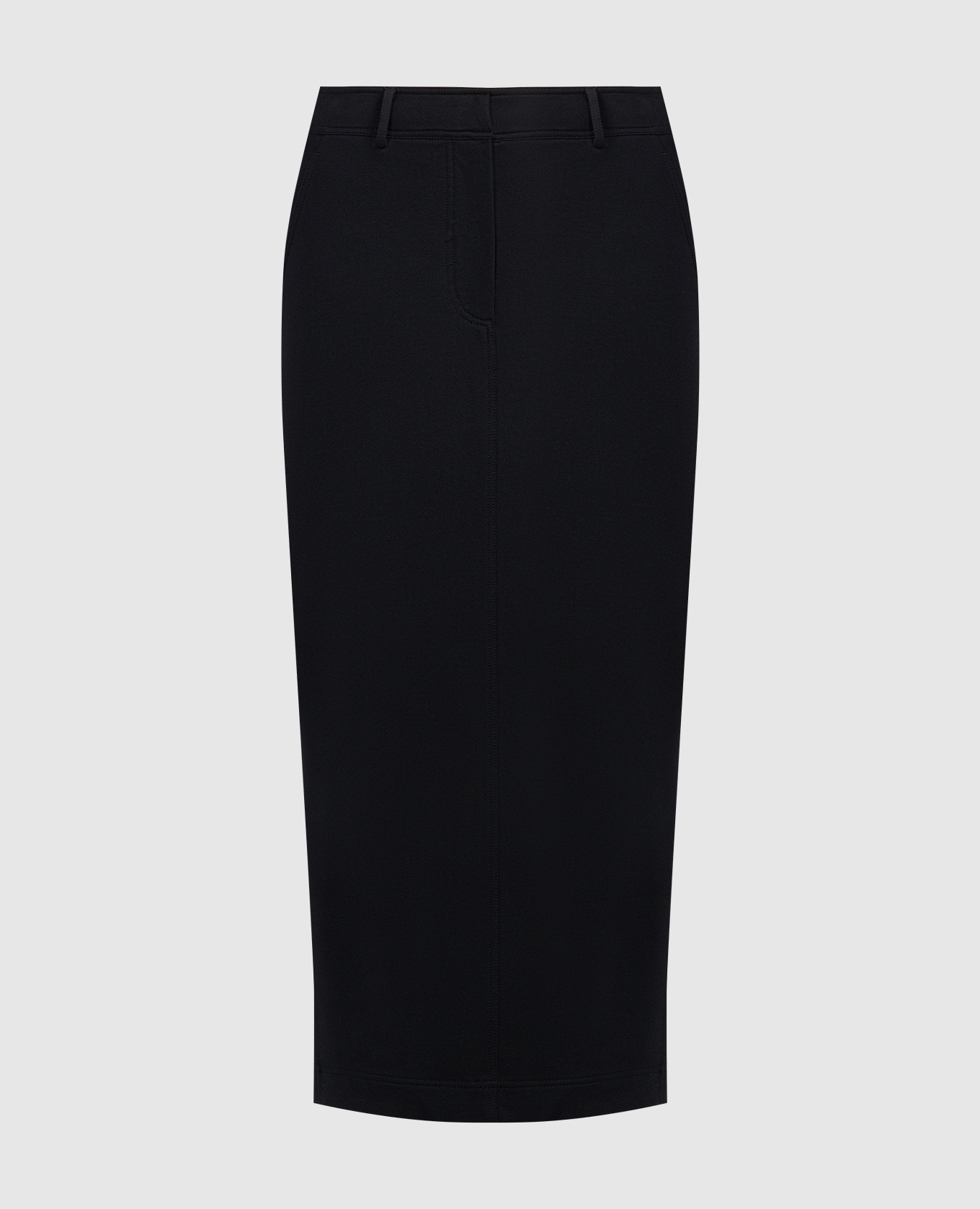 Black skirt with monil chain