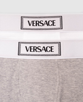 Versace Дитячий набір трусів-боксерів з логотипом 10187861A13344