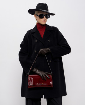 Gianni Chiarini Бордова шкіряна лакована сумка Keira BS11601VRPIU